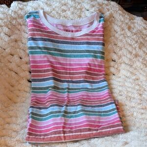 Torrid Multicolor Striped Tee
